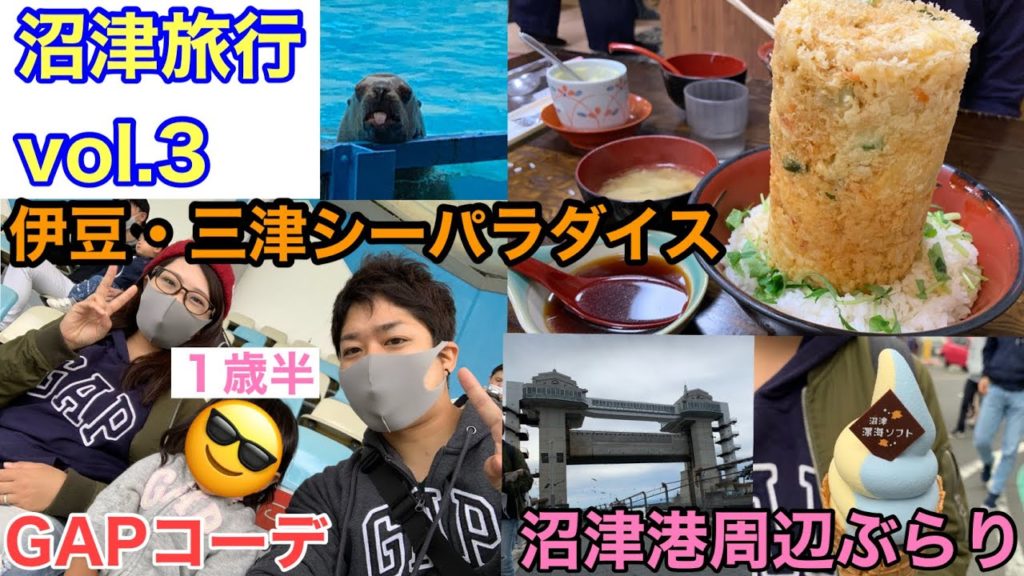 【沼津旅行vol.3】伊豆・三津シーパラダイス と沼津港周辺ぶらり【1歳半】 【沼津旅行vol.3】伊豆・三津シーパラダイス と沼津港周辺ぶらり【1歳半】