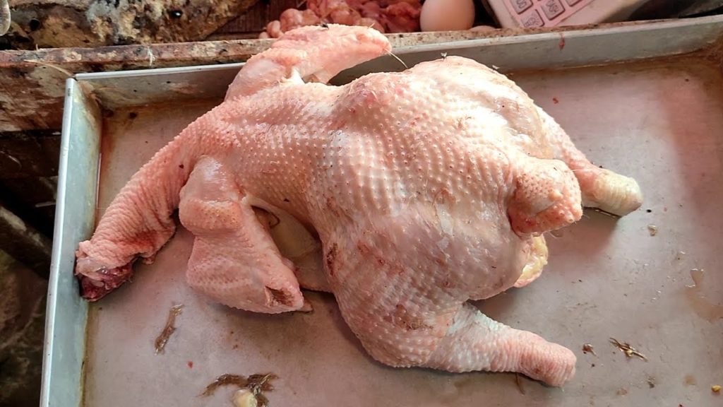Professional Live Chicken Cutting Skills Fast | Chicken Skin Removal | How to Cut Up a Whole Chicken