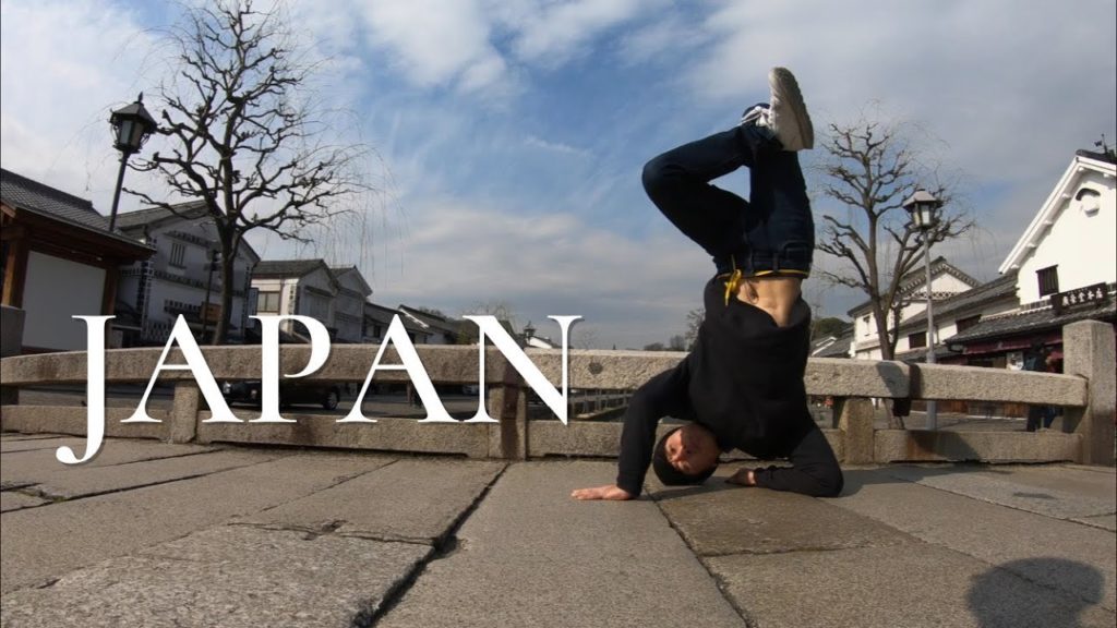 BBOY Honglin ＆ JAPAN - dance travel video 用跳舞紀錄在日本打工度假一年 去旅行過的地方