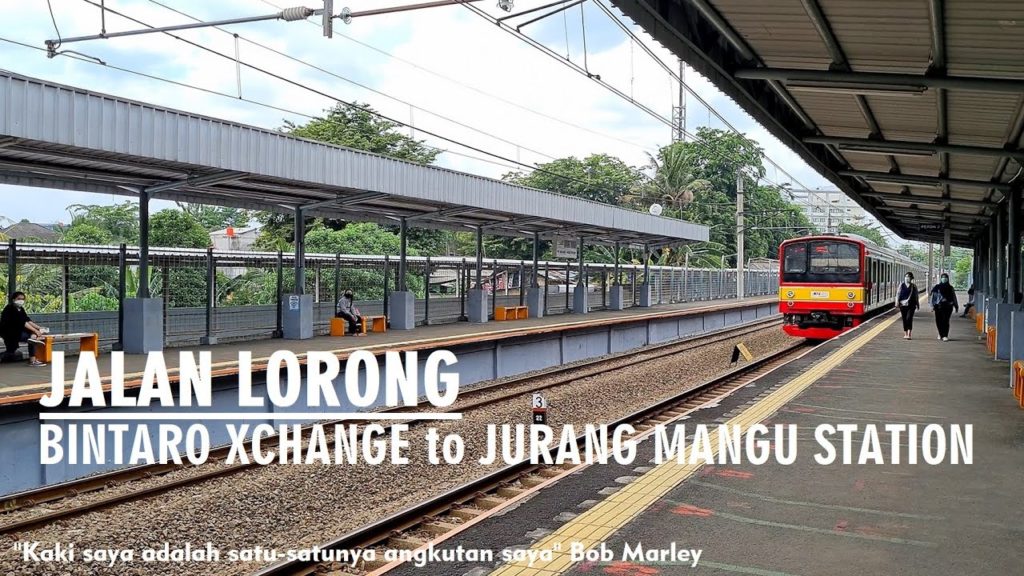 Walking Around ~ Bintaro Jaya Xchange Mall to Jurang Mangu Station 【4K60】- Tangerang Selatan