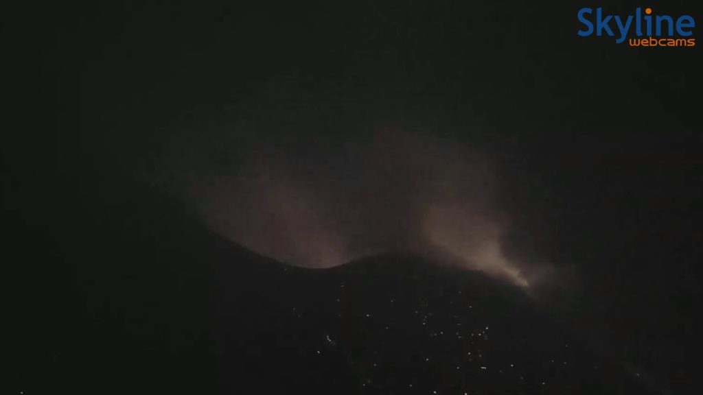 Volcano Stromboli's Explosion 10/11/202