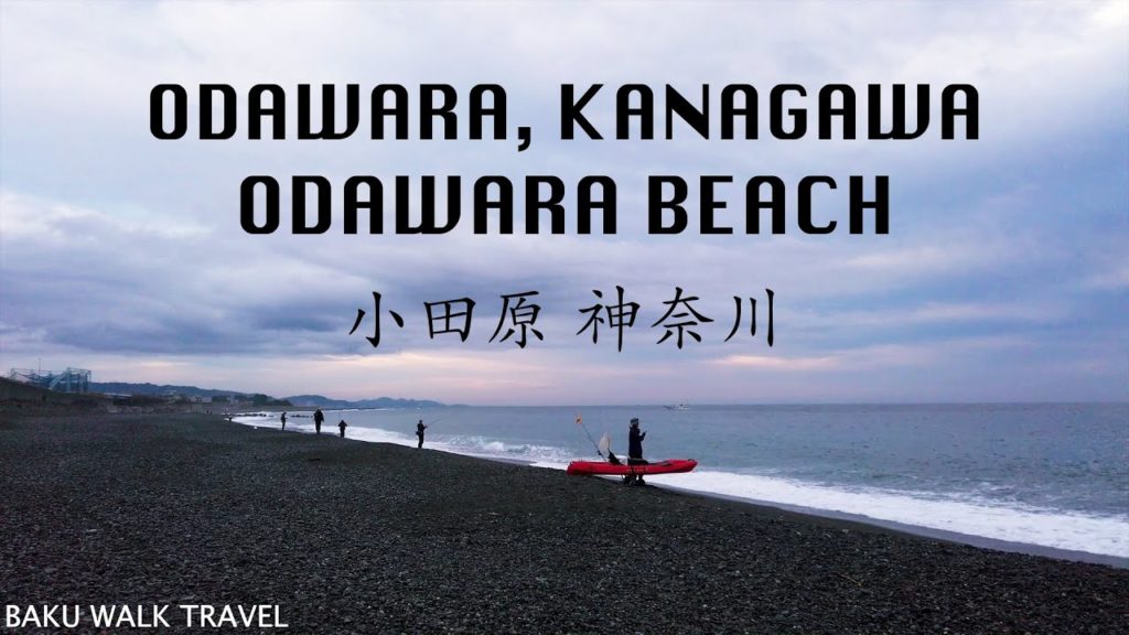 [4K DJI POCKET] Walk Kanagawa - Odawara Beach
