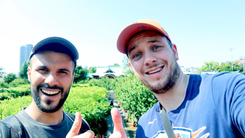 1 journée, 2 vélos, 6 sanctuaires à Tokyo avec @Schabbi