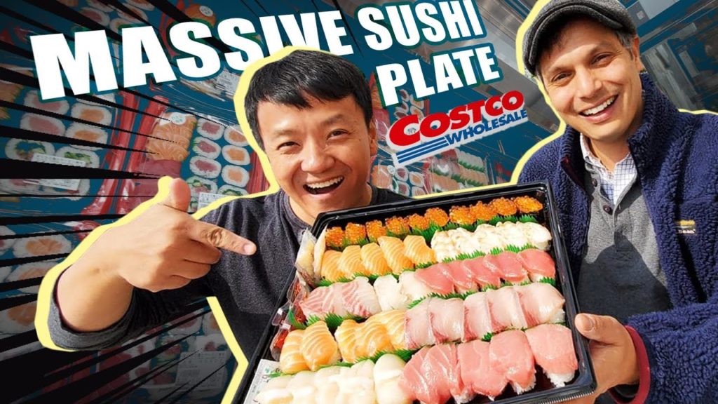 Trying MASSIVE SUSHI PLATE at Costco | JAPAN Costco FOOD TOUR With John Daub! Trying MASSIVE SUSHI PLATE at Costco | JAPAN Costco FOOD TOUR With John Daub!