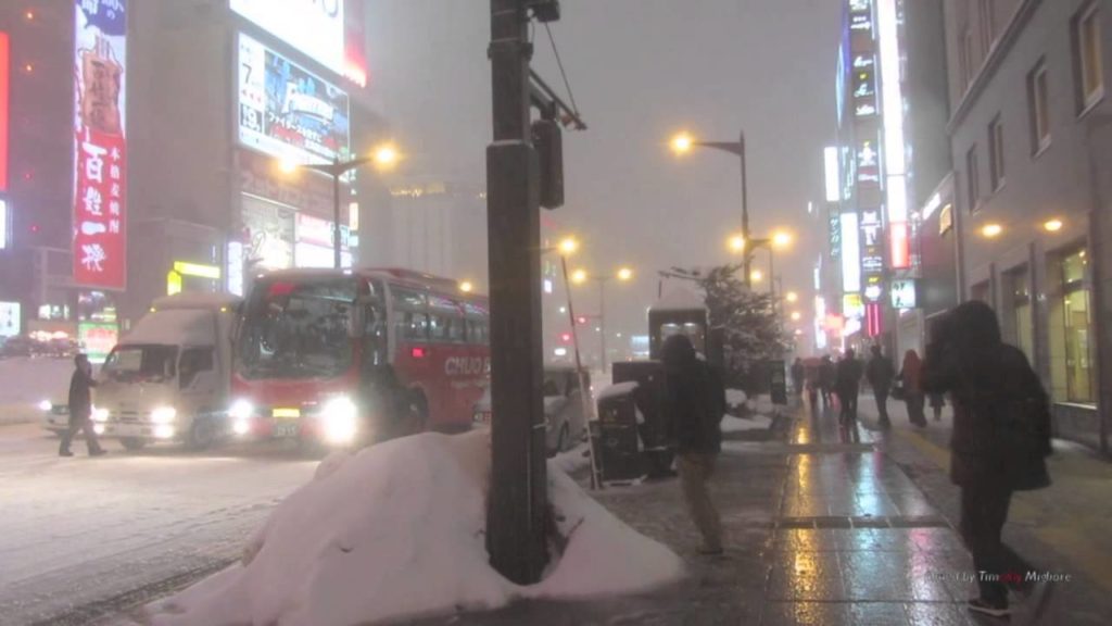 The Coldest City in Japan - Sapporo, Hokkaido 札幌はとても寒いですね！