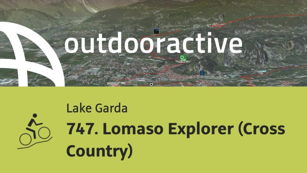 mountain biking trail at Lake Garda: 747. Lomaso Explorer (Cross Country) mountain biking trail at Lake Garda: 747. Lomaso Explorer (Cross Country)