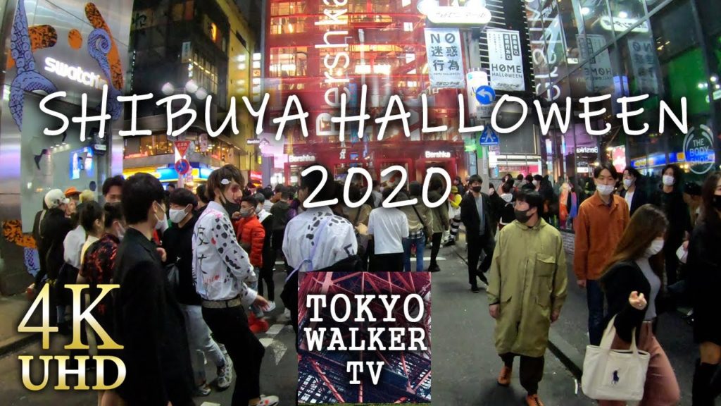 【4K】 Shibuya Halloween 2020 Walking Tour ,Tokyo Japan 【 渋谷 ハロウィン 】(2020/10/31) - Tokyo Walker TV