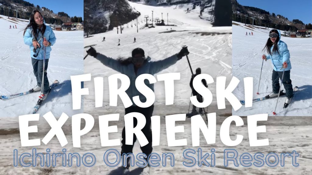 My First Ski Experience at Ichirino Onsen Ski Resort Hakusan City, Japan | 013 VLOG