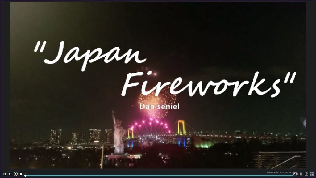 Japan Fireworks Display (Nagasaki and Tokyo)