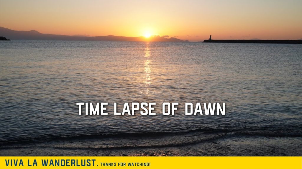 Time lapse of dawn / GoPro Hero8 / Mogi, Nagasaki, Japan. 夜明けのタイムラプス / 長崎、茂木 / 日の出と海 Time lapse of dawn / GoPro Hero8 / Mogi, Nagasaki, Japan. 夜明けのタイムラプス / 長崎、茂木 / 日の出と海