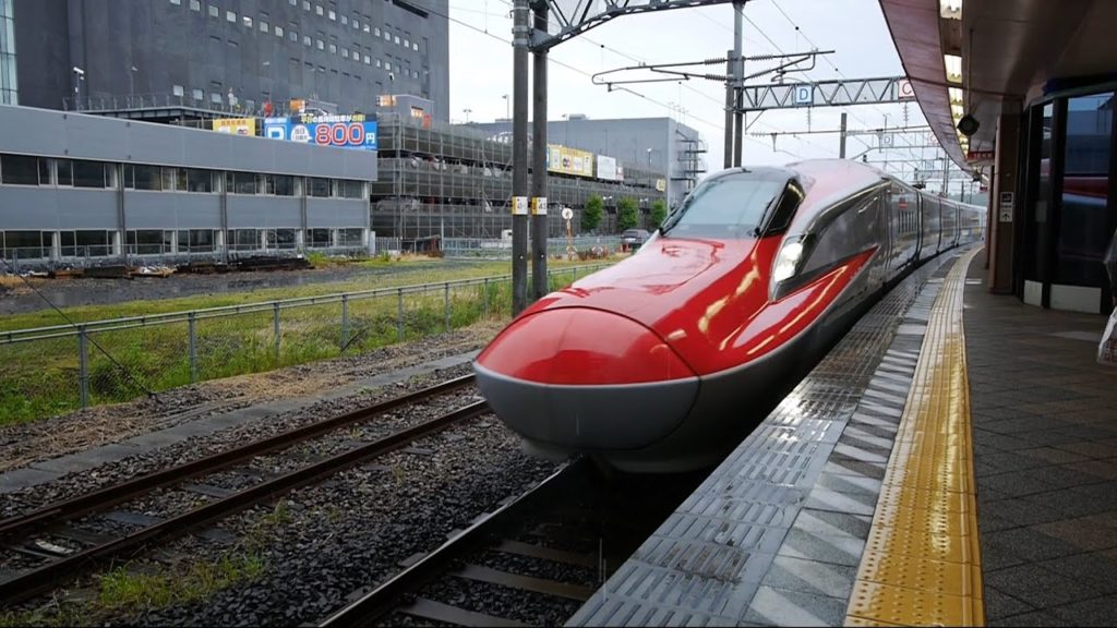 秋田新幹線 こまち26号 (E6系運行) 超広角車窓 大曲より進行左側 秋田~盛岡~上野・東京 秋田新幹線 こまち26号 (E6系運行) 超広角車窓 大曲より進行左側 秋田~盛岡~上野・東京