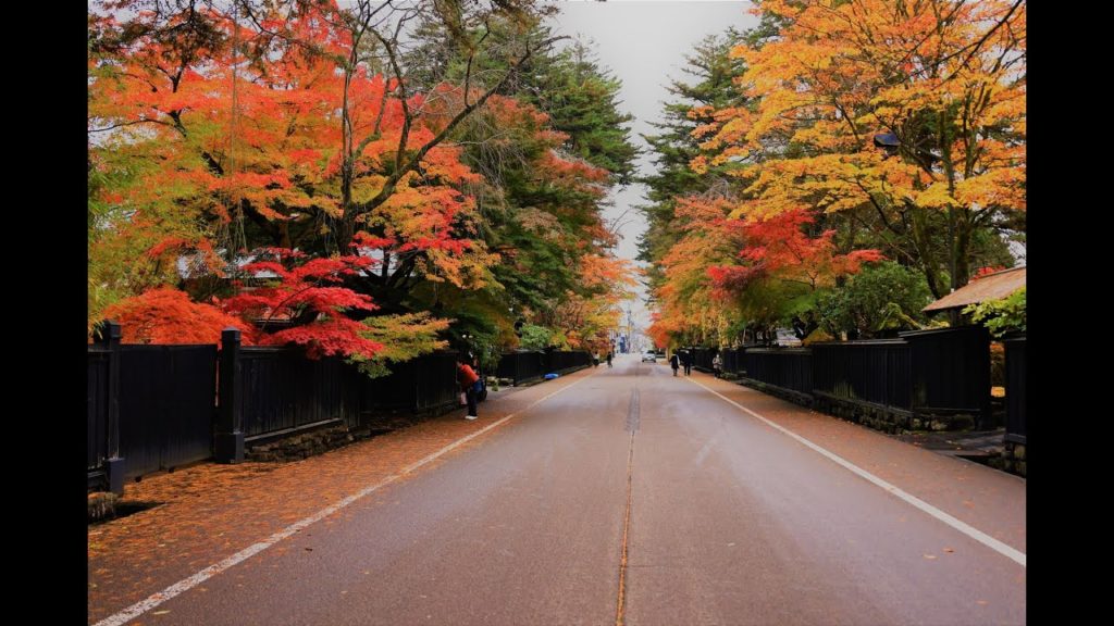 JG☆☆☆☆8K HDR 秋田 角館の紅葉と街並(重伝建) Akita,Kakunodate in Autumn(Historic District)