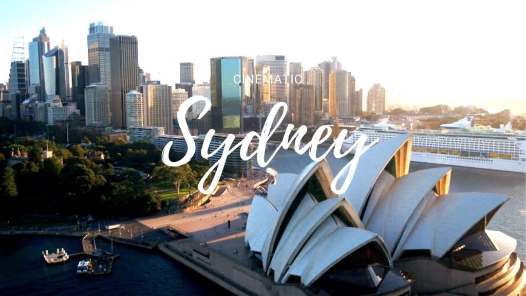 Sydney Australia Cinematic City Tour Short Intro Video-4K | Travel Video