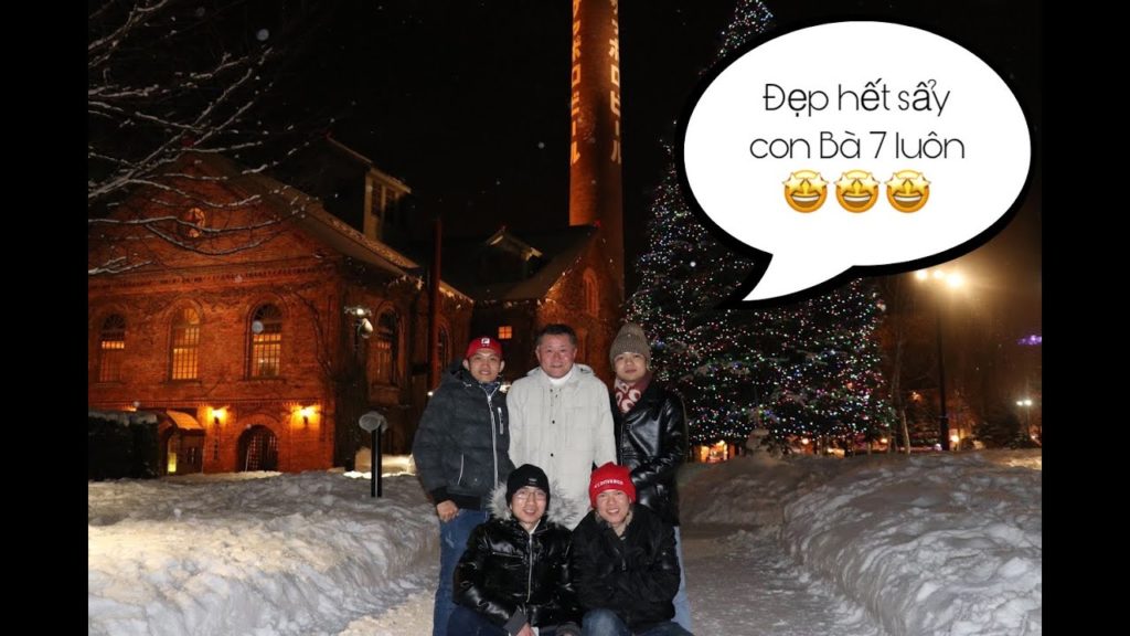 TRẢI NGHIỆM LỄ HỘI TUYẾT Ở SAPPORO PHẦN 2