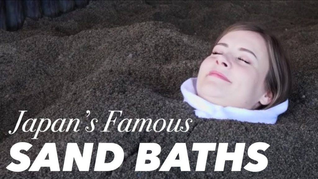 I Tried a Japanese SAND BATH 🏝A Day in Kagoshima