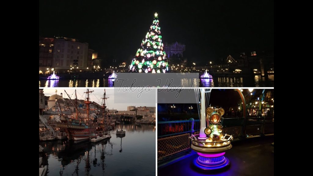 Tokyo Travel Vlog 1｜聖誕節的海洋迪士尼
