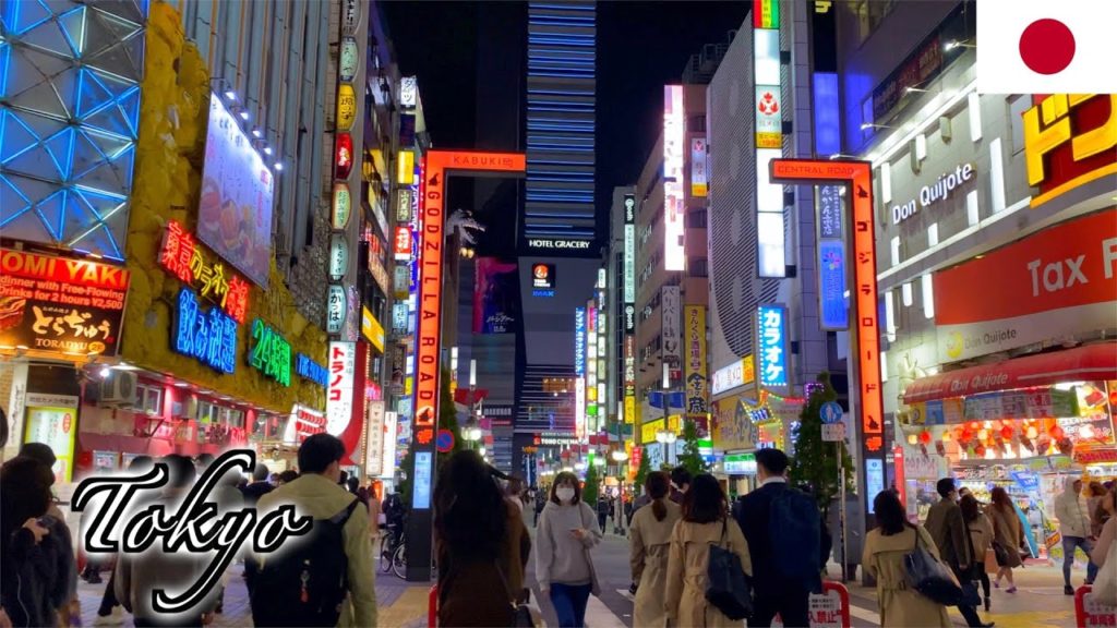 🇯🇵Tokyo Night Walk - Shinjuku -【4K 60fps】