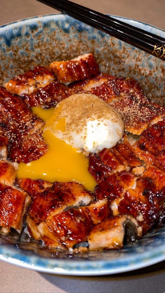 Unadon with 63 degree egg for last night’s dinner