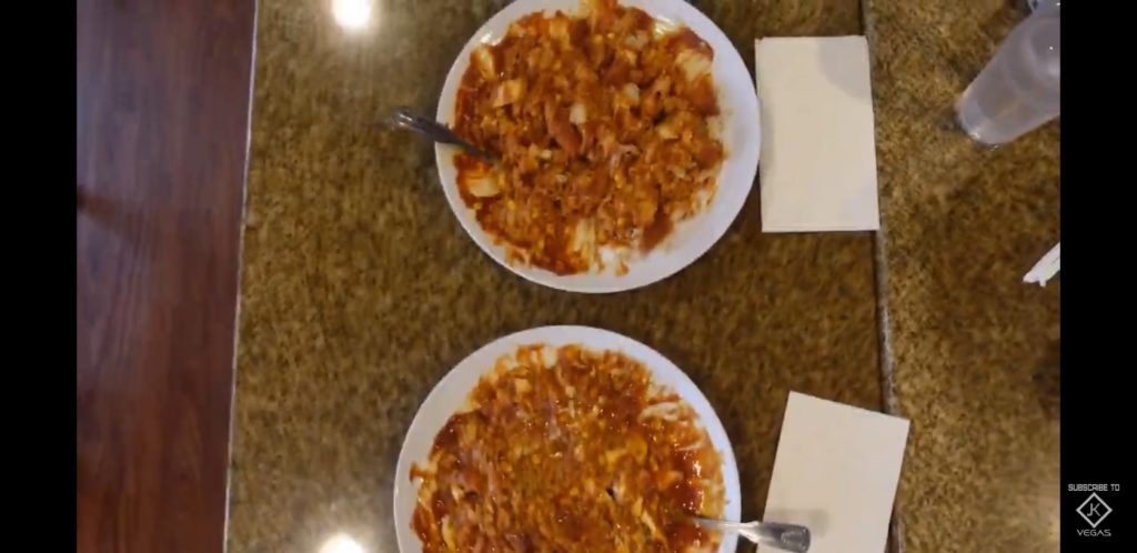 Level 100 Spicy Curry (cayenne pepper) from Zen Curry in Las Vegas, NV! So incredibly delicious but so incredibly hot! Video of us taking it on in the comments!