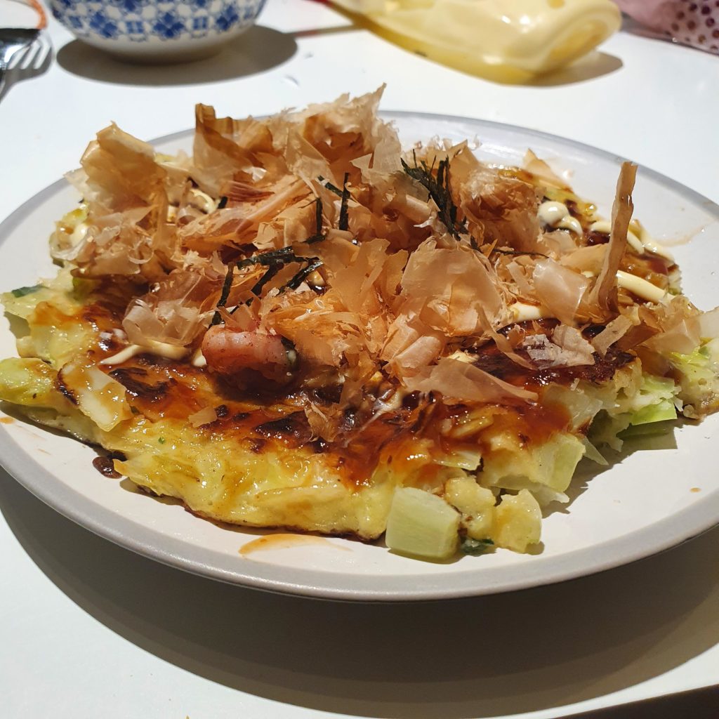 Okonomiyaki for dinner
