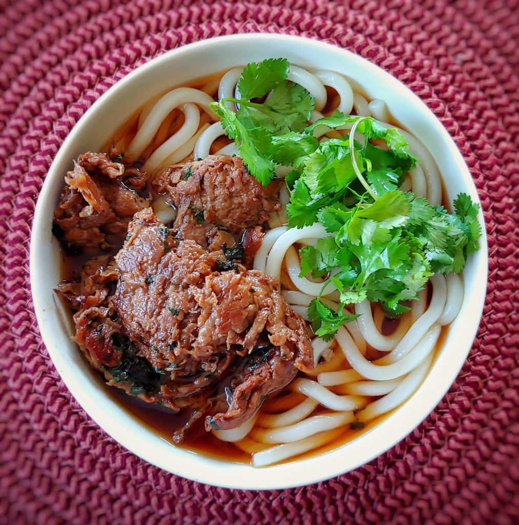 First attempt at making beef udon