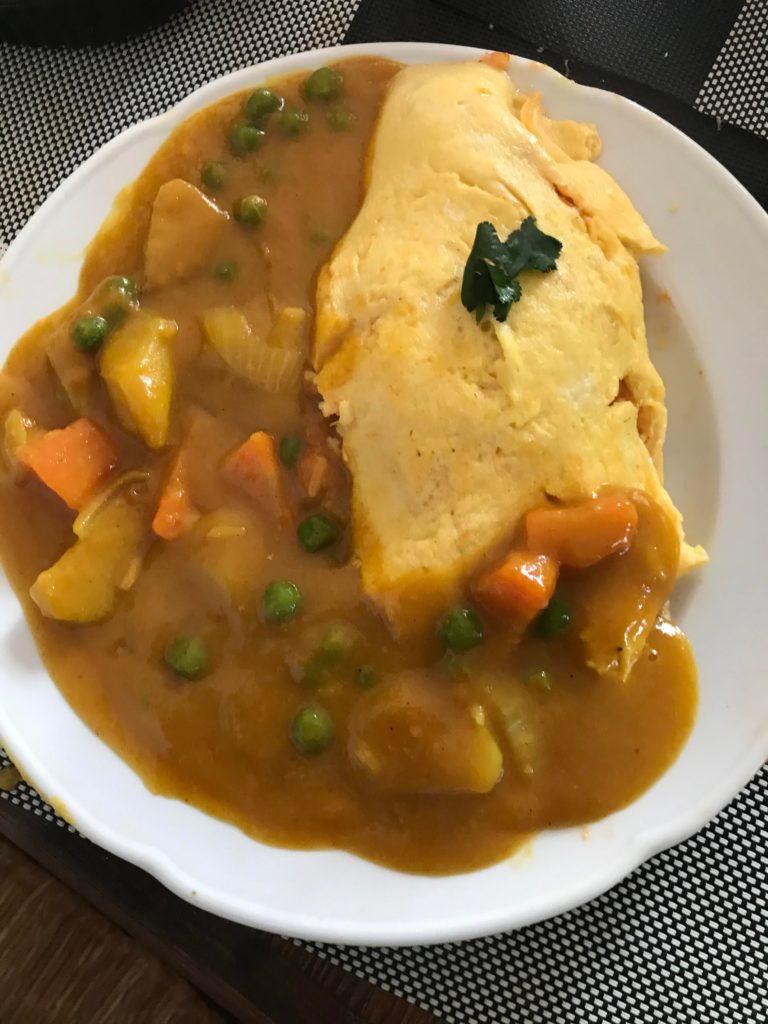 Homemade オムカレー
