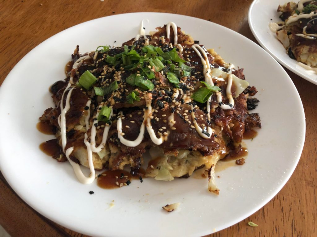 Made some Okonomiyaki! So delicious and a lot easier than it looks.