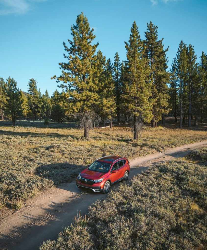 Weekends were made for wandering. #CRVHybrid...