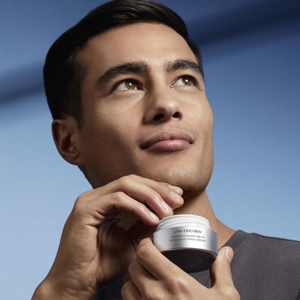 #ShiseidoMen Total Revitalizer Cream. A high-performance moisturizer with a ligh...