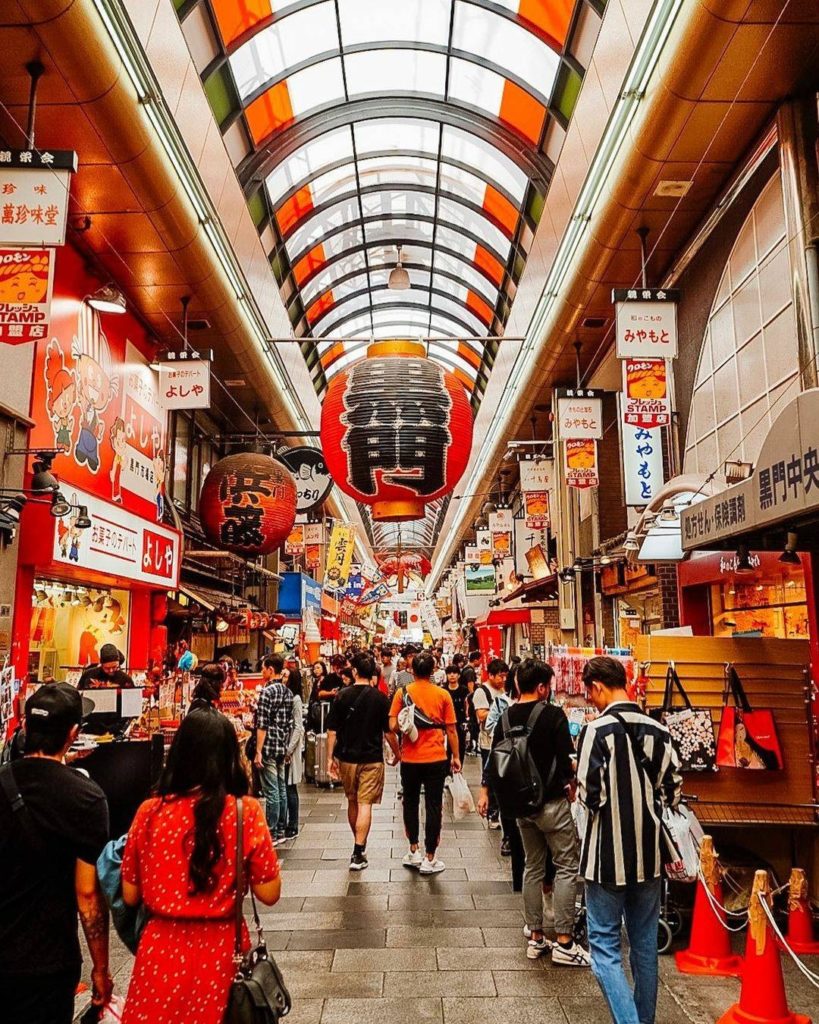 Osaka's Kuromon Ichiba (Kuromon Market) was established in the early 1900s, and ...