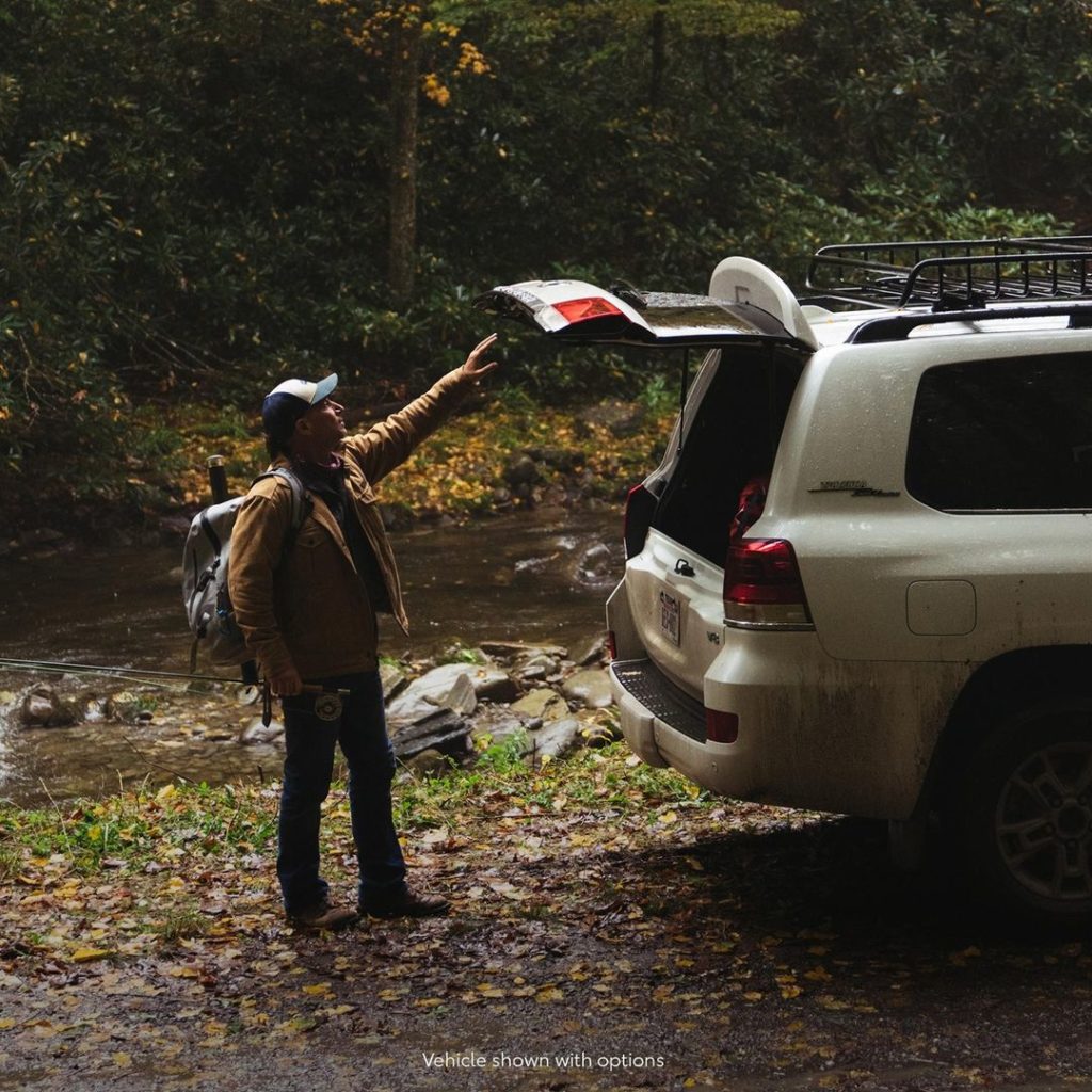 Reconnect with nature. #LandCruiser #LetsGoPlaces...