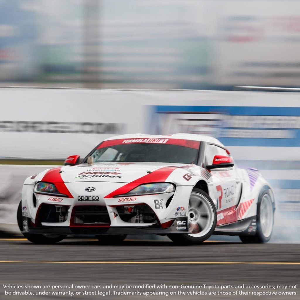 Wanna race?  The No. 21 drift race car is fitted with a BorgWarner EFR 9280 turb...