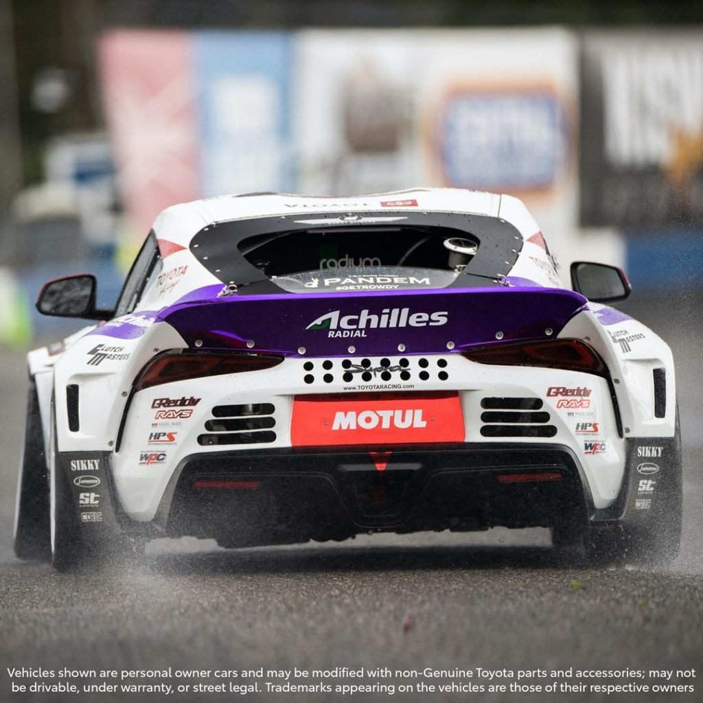 It's got the go, 𝙖𝙣𝙙 the show! The GReddy Performance Formula D GR #Supra sports...