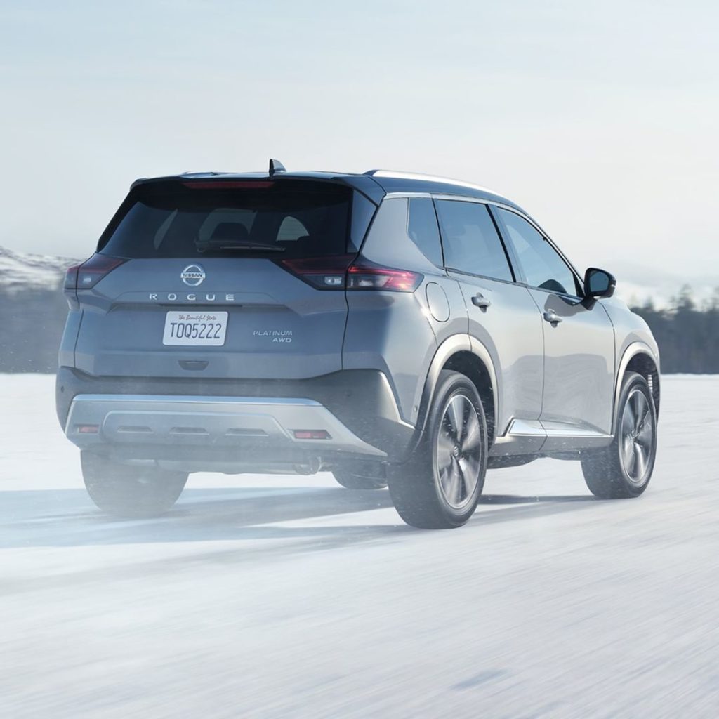 Going home like this. #Nissan #NissanRogue #NissanIntelligentMobility...