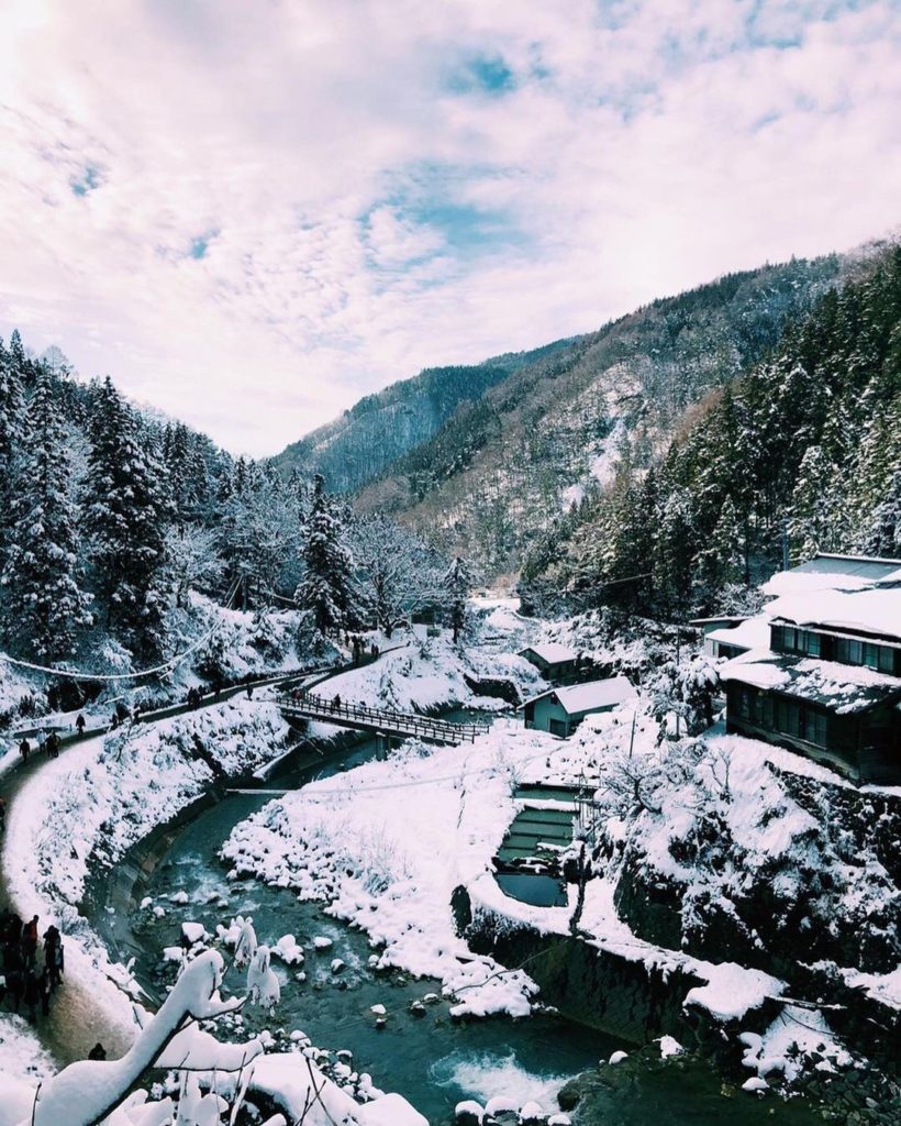 Visit Japan: The Jigokudani Snow Monkey Park is located in Northern Nagano which is covered i… The Jigokudani Snow Monkey Park is located in Northern Nagano which is covered i...