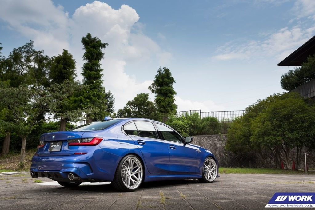 @end.cc BMW 320i on WORK Gnosis CVX #artofwheel...
