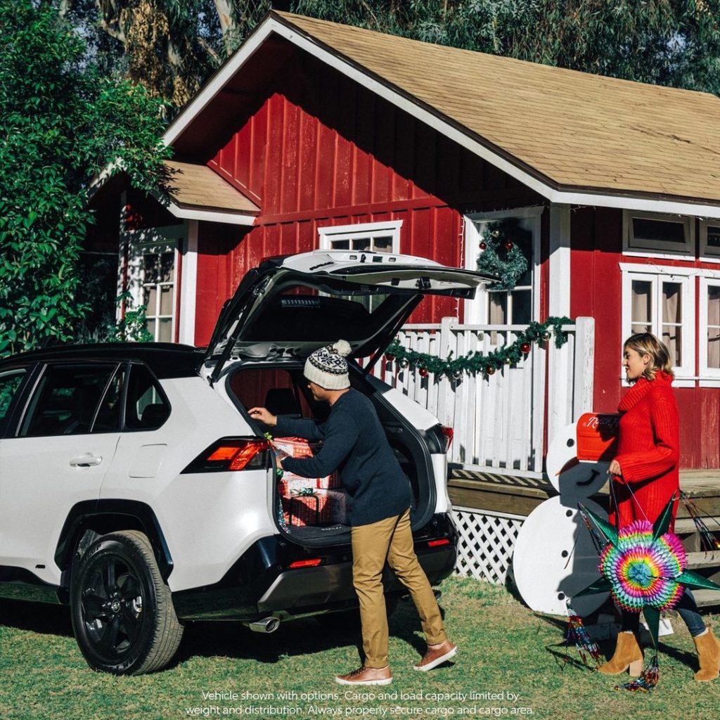 Tell us some of your family holidays traditions. #RAV4 #LetsGoPlaces...