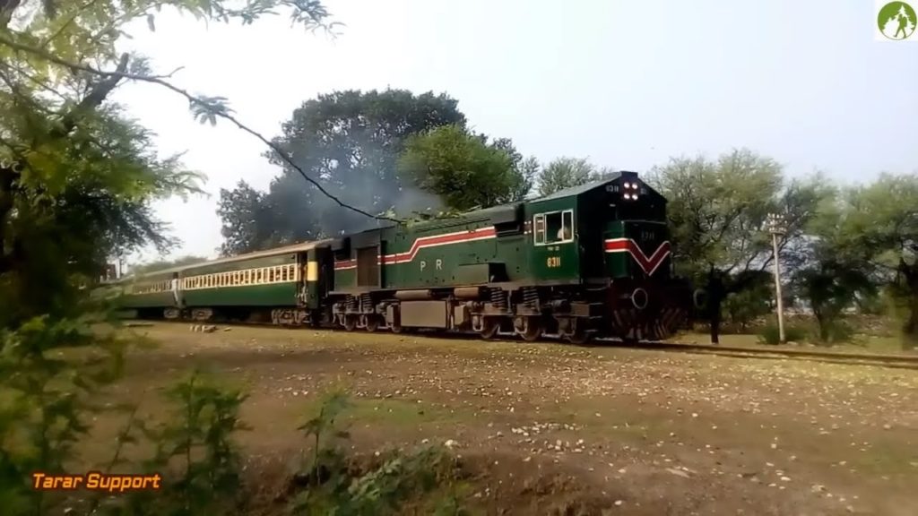 Pakistan Railways Malkwal to P D Khan Victoria Bridge Train Route Journey Pakistan Railways Malkwal to P D Khan Victoria Bridge Train Route Journey