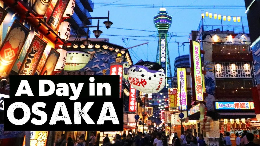 A day in Osaka, Japan