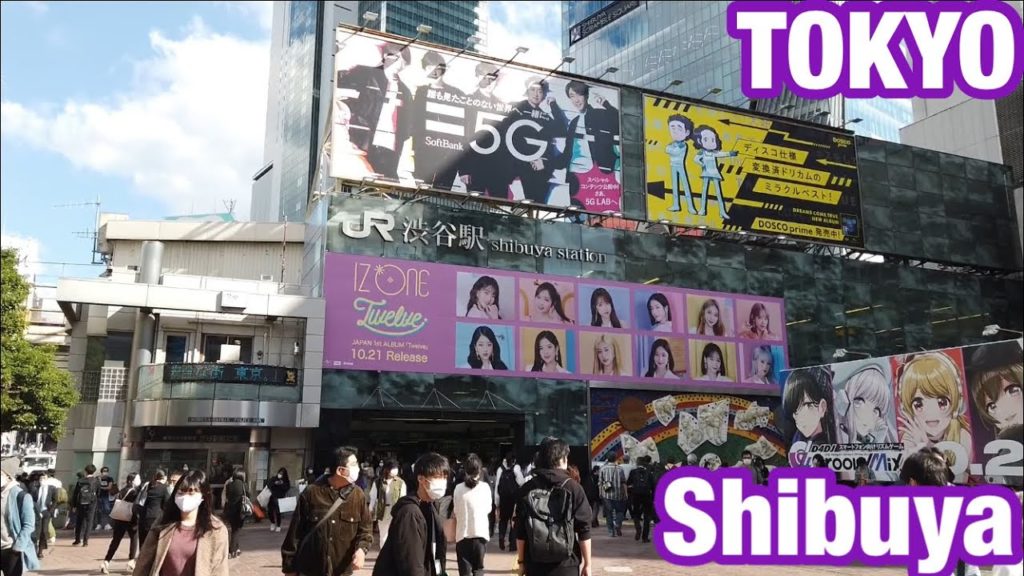 [JAPAN/TOKYO]Shibuya walking scenery[Shibuya Crossing]
