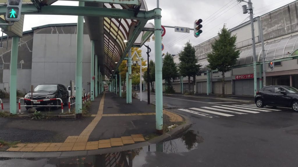 4K Virtual Walking - TAKIKAWA BELL ROAD 滝川市の鈴蘭中央商店街（ベルロード）を散歩 in HOKKAIDO, JAPAN