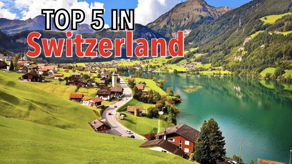 Top 5 Best Places To Visit In Switzerland | Travel Vlog | Switzerland in 4K Cinematic Drone Footages