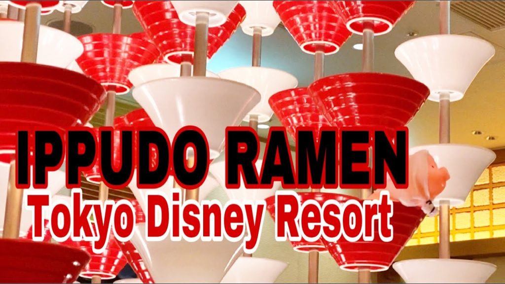 Must Try : IPPUDO RAMEN at Tokyo Disney Resort, FOOD TOUR in JAPAN