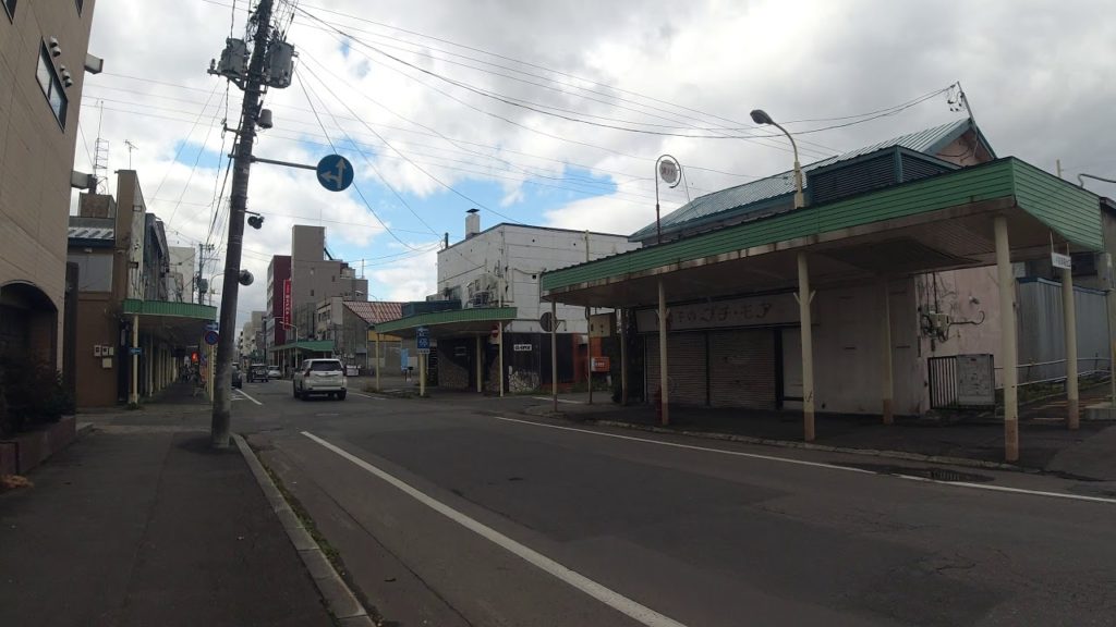 4K Virtual Walking - IWAMIZAWA 2nd SHOPPING STREET 岩見沢市の2条通り商店街を散歩 in HOKKAIDO, JAPAN