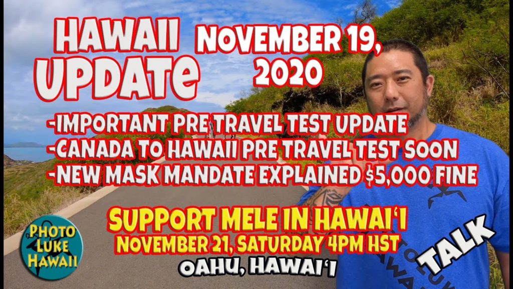 Hawaii Update November 19, 2020 What's Going on in Hawaii Kaiwi Makapu'u Lighthouse Trail 2019