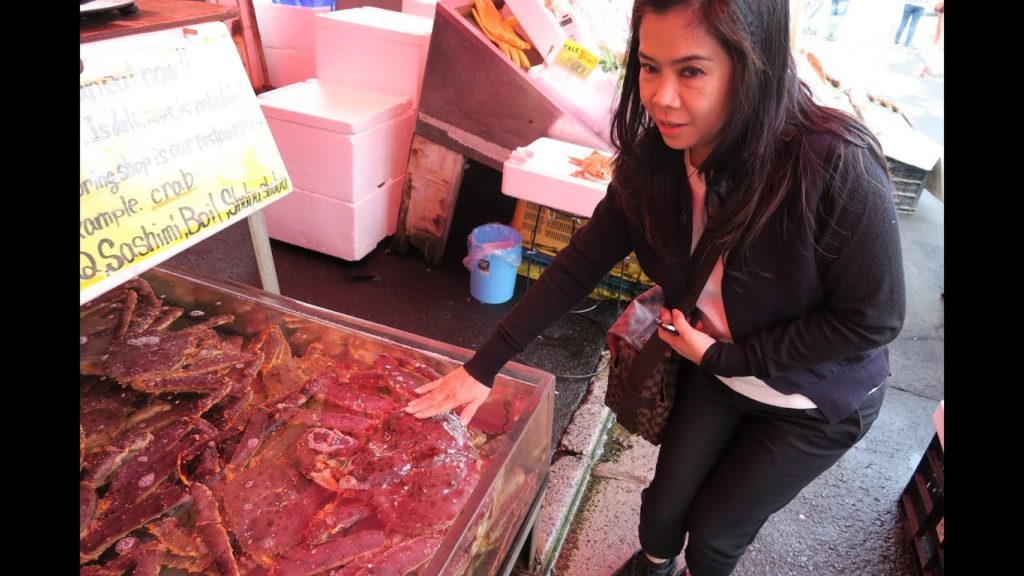 Hakodate Morning Market Grilled King Crab