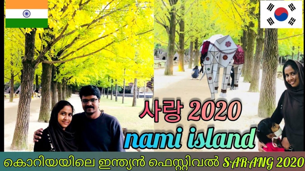 🇰🇷SARANG 사랑 🇮🇳 Indian Festival in Korea | Nami Island Tour | കൊറിയ ഇന്ത്യൻ ഫെസ്റ്റിവൽ MALAYALAM VLOG