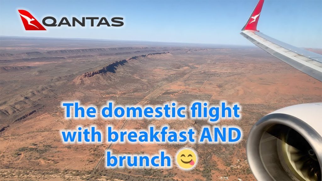 The domestic flight with a 45-minute stopover | Qantas Business Class | Flight review