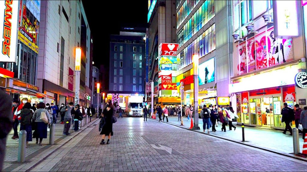 [4K] Japan Night Walk Tokyo :Akihabara 秋葉原 (October,2020)