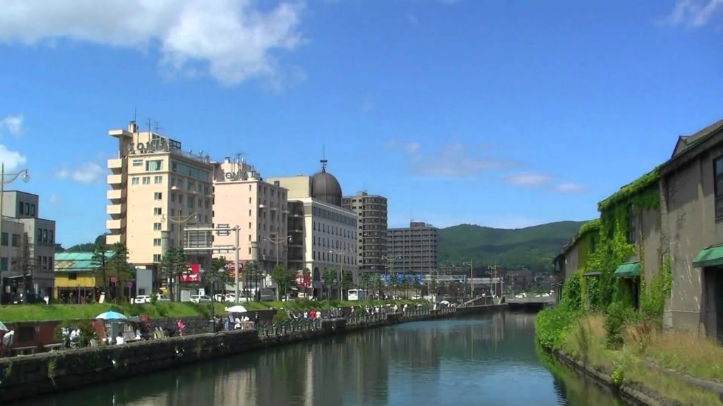 真夏の小樽運河 @北海道小樽市 Otaru Canal in Otaru Hokkaido